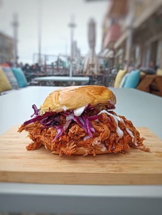 Hamburger Pork Pulled