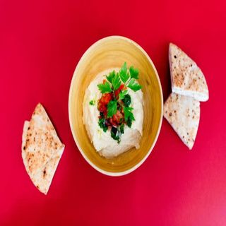 Hummus con Pan de Pita