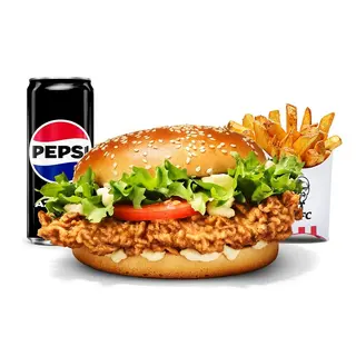 Menú La Clásica Burger