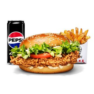 Menú La Clásica Burger