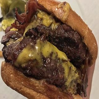 Hamburguesa Doble Carne Salsa Barbacoa