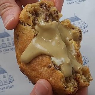 Galleta doble chocolate y pistacho