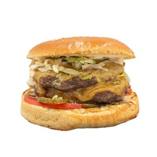 Double cheeseburger