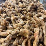 Lomo salteado con especias de chimichurri 