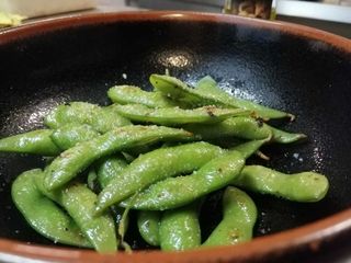 Edamame Con Aceite Trufa Negra
