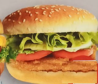 Hamburguesa Con Pollo