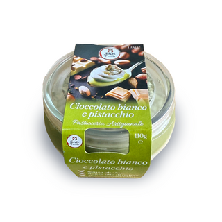 Бял шоколад и шам фъстък (110г)