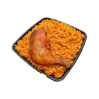 Jollof Rice and Chicken