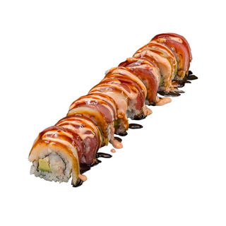 Uramaki dragon roll