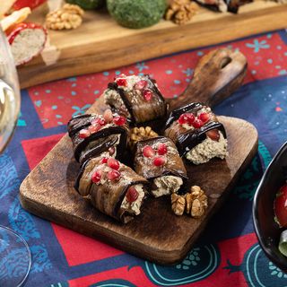 ბადრიჯანი ნიგვზით