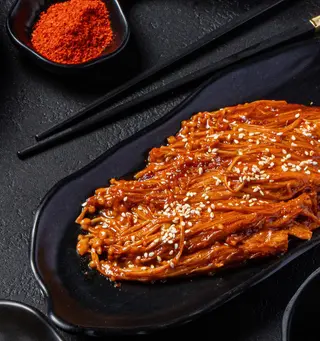 Грибы эноки по-корейски  (230гр)