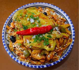 Penne Escalope de Poulet