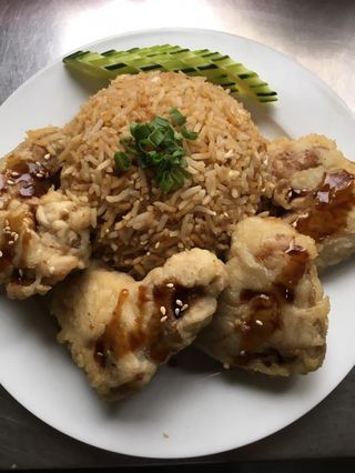 Chicken Wings +Fried Rice with Egg