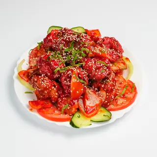 Honey Chilli Mushrooms