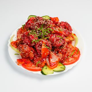 Honey Chilli Mushrooms