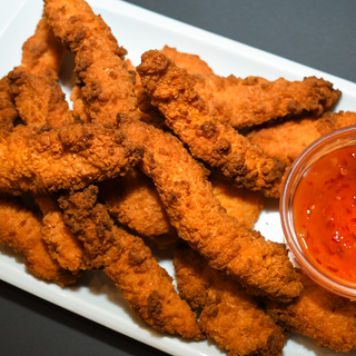 Tiras de pollo picante