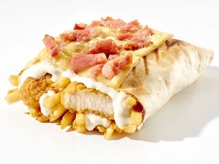 Real chicken bacon gratine