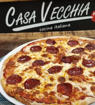 Pizza De Pepperoni (30x30 Cm.)