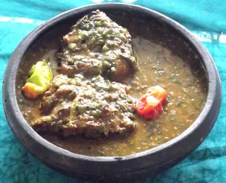 Sauce Gouagouassou & Riz
