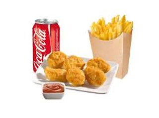 Menú nuggets (6 unidades)