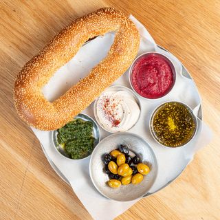 Jerusalén Baigel bandeja completa