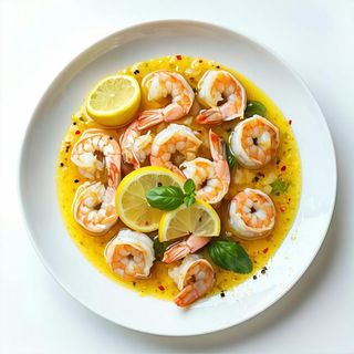 470 Gamberetti in salsa limone