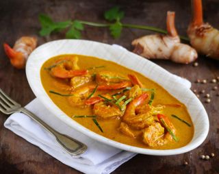 Curry Panang Aux Gambas