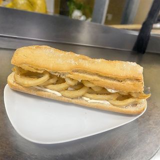 Bocadillo Calamares Mayonesa