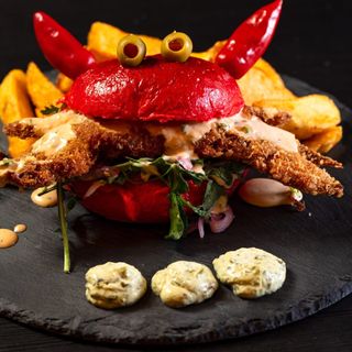 Hamburguesa Smash Crab