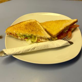 Sándwich Vegetal con Queso