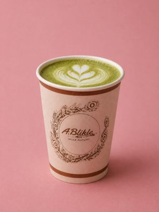 MATCHA PISTACJOWA NA CIEPŁO