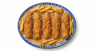 Fingers De Pollo (6 Uds.) Con Patatas Fritas