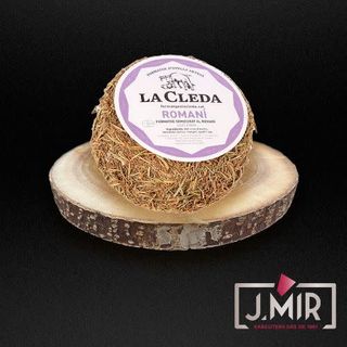 Queso Semicurado Al Romero Artesano De Oveja La Cleda (400 G.)