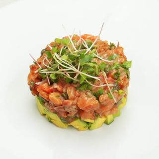 Tarta Salmón Aguacate