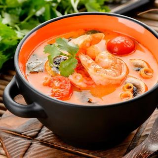 Том-Ям с креветками