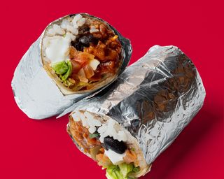 Burrito chili con carne