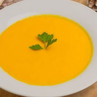 Crema calabaza y secreto iberico