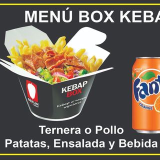 Mega Menú Doner Box