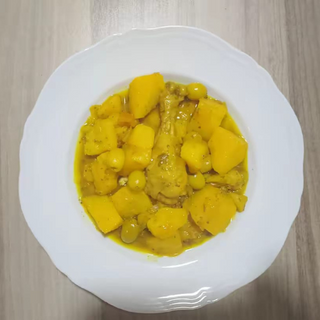 دجاج بطاطا وزيتون