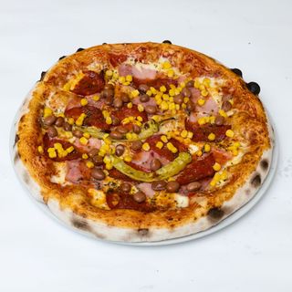 Chicago Style Mexico pizza