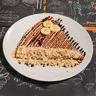 Clatite cu miere, nuca si banane