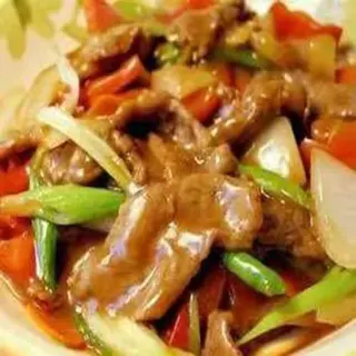 35. Ternera con salsa de ostras