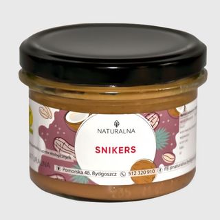 Pasta Snikers - Naturalna
