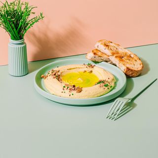 Hummus home - made