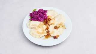 Pierogi ruskie ze skwarkami 6 szt.