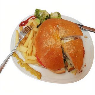 hamburguesa aldeana xl