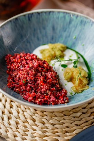 Боул с хрустящим овощами 