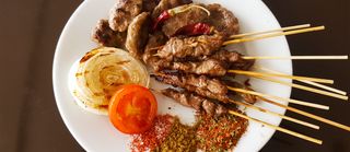 Мясо на шпашках