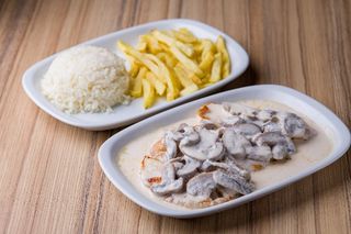 1/2 BIFINHOS COM CHAMPIGNONS