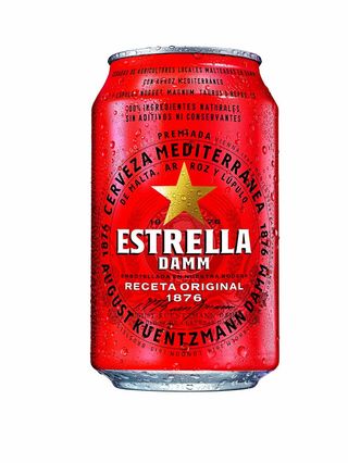 Estrella Damm Cerveza Lata 33cl